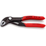 Knipex Cobra® Water Pump Pliers, 125 mm Overall, Flat, Straight Tip, 27mm Jaw