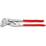 Knipex 86 03 Plier Wrench, 400 mm Overall, Flat, Straight Tip, 85mm Jaw