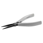 Facom MICRO-TECH 402.MT Half Round Nose Pliers, 160 mm Overall, Straight Tip, 48mm Jaw