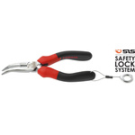 Facom Long Nose Pliers, 160 mm Overall, Straight Tip, 50mm Jaw