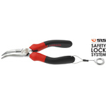 Facom Long Nose Pliers, 200 mm Overall, Straight Tip, 69mm Jaw