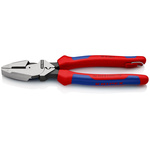 Knipex Combination Pliers, 240 mm Overall, Straight Tip