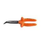 Facom Round Nose Pliers, 200 mm Overall, Straight Tip, VDE/1000V, 64mm Jaw