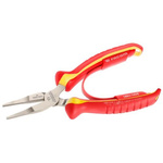 Facom Flat Nose Pliers, 168 mm Overall, Flat Tip, VDE/1000V