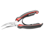 Facom Round Nose Pliers, 160 mm Overall, Angled Tip