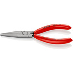 Knipex Flat Nose Pliers, 140 mm Overall, Flat, Straight Tip, 42mm Jaw
