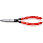 Knipex Long Nose Pliers, 200 mm Overall, Straight Tip, 1.296875in Jaw