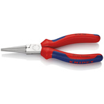 Knipex Long Nose Pliers, 150 mm Overall, Straight Tip, 37.5mm Jaw