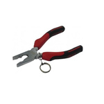 SAM 204-R16G-FME Pliers, 165 mm Overall, Angled Tip