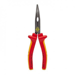 CK 431015 Bent Nose Pliers, 200 mm Overall, Bent Tip, VDE/1000V, 200mm Jaw