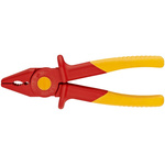 Knipex Combination Pliers, 180 mm Overall, Straight Tip, VDE/1000V