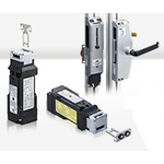 HS6E Safety Interlock Switch, 1NC (Lock Monitor), 1NC/1NC (Main), 2NC (Door Monitor), Solenoid Lock Lock