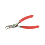 Facom Circlip Pliers, 130 mm Overall, Bent Tip