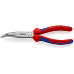 Knipex Long Nose Pliers, 200 mm Overall, Angled Tip, 73mm Jaw