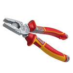 NWS N109 Combination Pliers, 205 mm Overall, Straight Tip, VDE/1000V