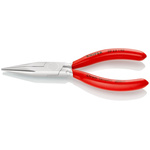 Knipex Long Nose Pliers, 145 mm Overall, Straight Tip, 42mm Jaw