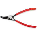 Knipex 46 31 A22 Circlip Pliers, 185 mm Overall, Bent Tip
