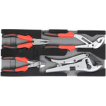 SAM P13-J4MM 4-Piece Pliers, Lock Grip Tip