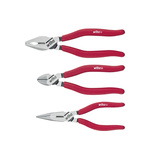 Wiha Pliers, 180 mm Overall, Straight Tip