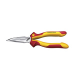Pliers, 200 Overall, Bent Tip, VDE/1000V