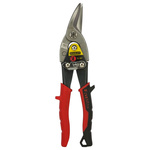 Stanley 250 mm Left Snips for Aluminium, Cardboard, Leather, PVC, Rubber, Steel