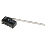 SPDT-NO/NC Long Hinge Lever Microswitch, 6 A @ 250 V ac