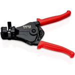 Knipex 12 21 180 Series Stripping pliers with shaped knives, 20 AWG Min, 10AWG Max, 180 mm Overall