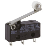 SPDT-NO/NC Roller Lever Microswitch, 10.1 A @ 250 V ac