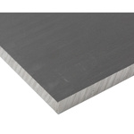 Natural Aluminium Sheet, 300mm Long, 2.7g/cm³, 500mm x 10mm