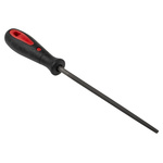 RS PRO 150mm, Second Cut, Round Engineers File With Soft-Grip Handle