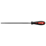 RS PRO 200mm, Second Cut, Round Engineers File With Soft-Grip Handle