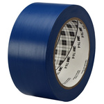 3M Blue Polyvinyl Chloride Tape, 50mm x 33m