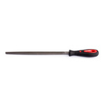 RS PRO 200mm, Bastard, Square Engineers File With Soft-Grip Handle