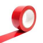 COBA Red PVC 50mm Hazard Tape, 33m x