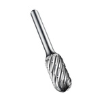 Dormer Ball Nosed Cylinder Deburring Tool, 6mm Capacity, Carbide Blade