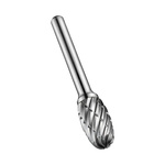 Dormer Oval Deburring Tool, 12.7mm Capacity, Carbide Blade