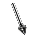 Dormer Cone Deburring Tool, 9.6mm Capacity, Carbide Blade