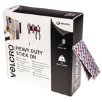 Velcro Heavy Duty Black Hook & Loop Tape, 50mm x 5m
