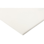 White Plastic Sheet, 500mm x 330mm x 5mm