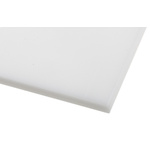 White Plastic Sheet, 500mm x 300mm x 10mm