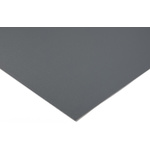 Grey Plastic Sheet, 1000mm x 500mm x 3mm