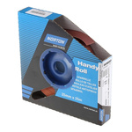 Norton P240 Grit Very Fine Sandpaper Roll, 25m x 25mm