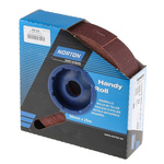 Norton P80 Grit Medium Sandpaper Roll, 25m x 50mm