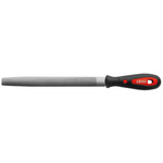 RS PRO 300mm, Second Cut, Half Round Engineers File With Soft-Grip Handle