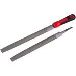 SAM 250mm, Bastard, Half Round Engineers File With Soft-Grip Handle