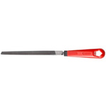Facom 250mm, Second Cut, Triangular Engineers File With Soft-Grip Handle