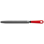 Facom 250mm, Second Cut, Half Round Engineers File With Soft-Grip Handle