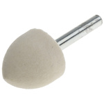 RS PRO 25mm x 6 mm Conical Polishing Bob, 5 Pieces
