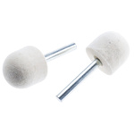 RS PRO 25mm x 6 mm Ball Nose Polishing Bob, 5 Pieces