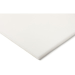 White Plastic Sheet, 500mm x 300mm x 16mm